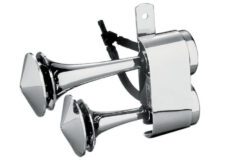 Chrome Air horn kit Harley-Davidson-RIVCO.